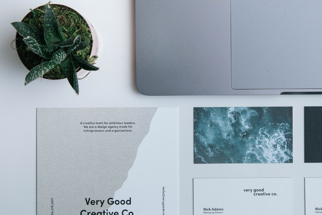 Création de carte de visite entête